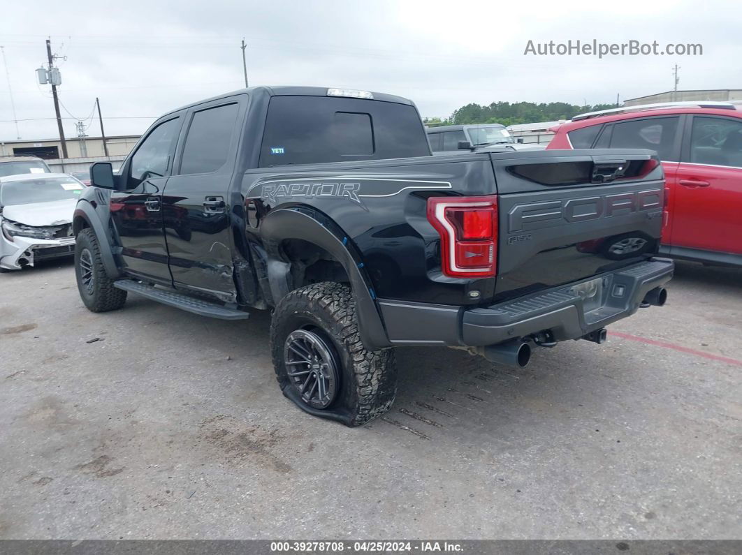 2019 Ford F-150 Raptor Black vin: 1FTFW1RG6KFA14029