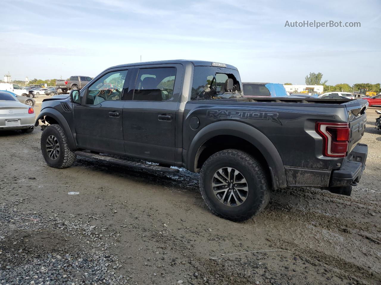 2020 Ford F150 Raptor Черный vin: 1FTFW1RG6LFA07504