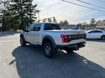 2017 Ford F150 Raptor Silver vin: 1FTFW1RG7HFA68903