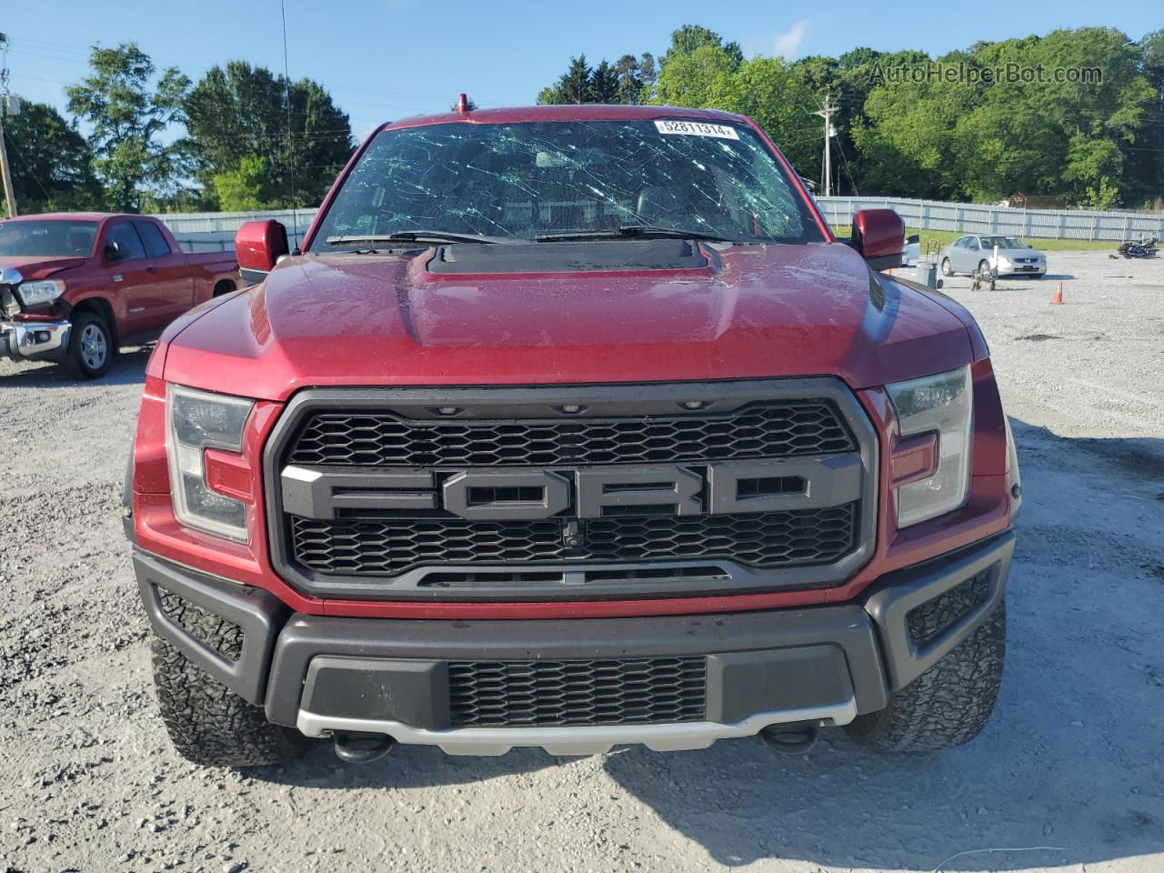 2019 Ford F150 Raptor Red vin: 1FTFW1RG7KFB67907