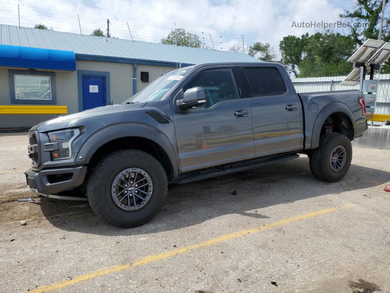 2019 Ford F150 Raptor Gray vin: 1FTFW1RG7KFC85939