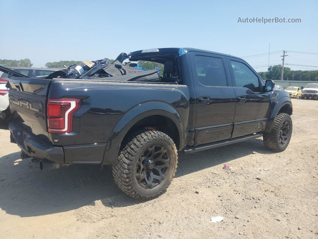 2020 Ford F150 Raptor Черный vin: 1FTFW1RG7LFB87866