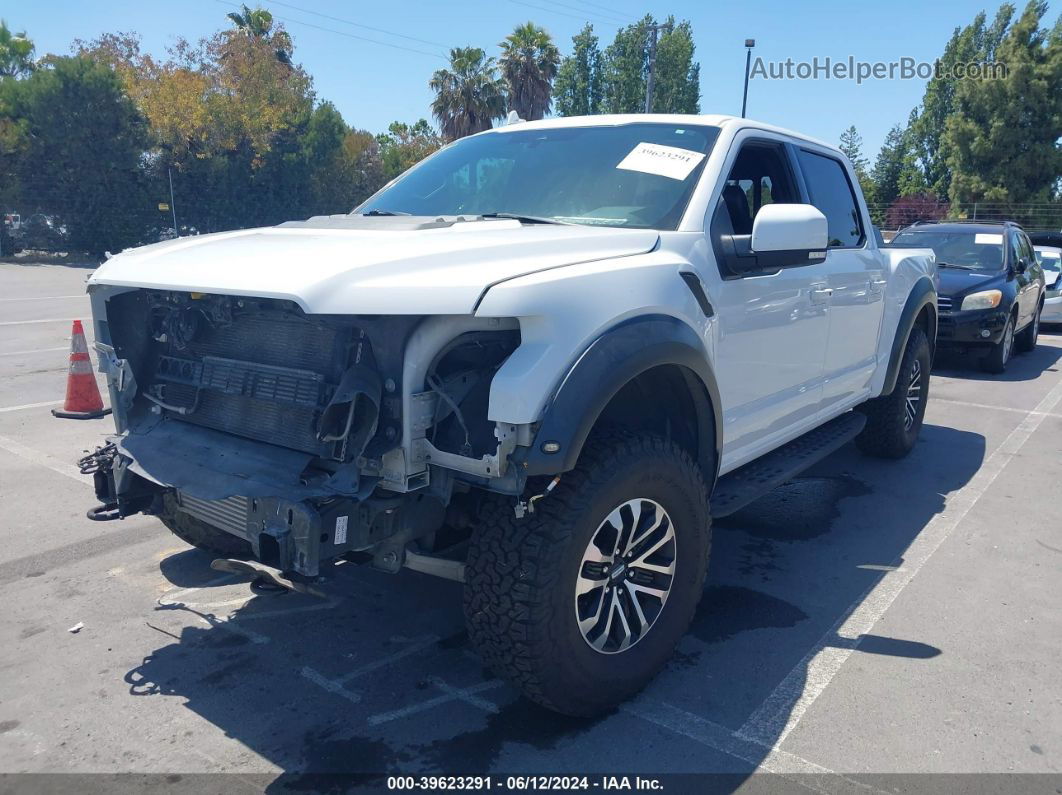 2019 Ford F-150 Raptor White vin: 1FTFW1RG8KFB81122