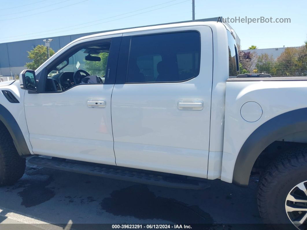 2019 Ford F-150 Raptor White vin: 1FTFW1RG8KFB81122