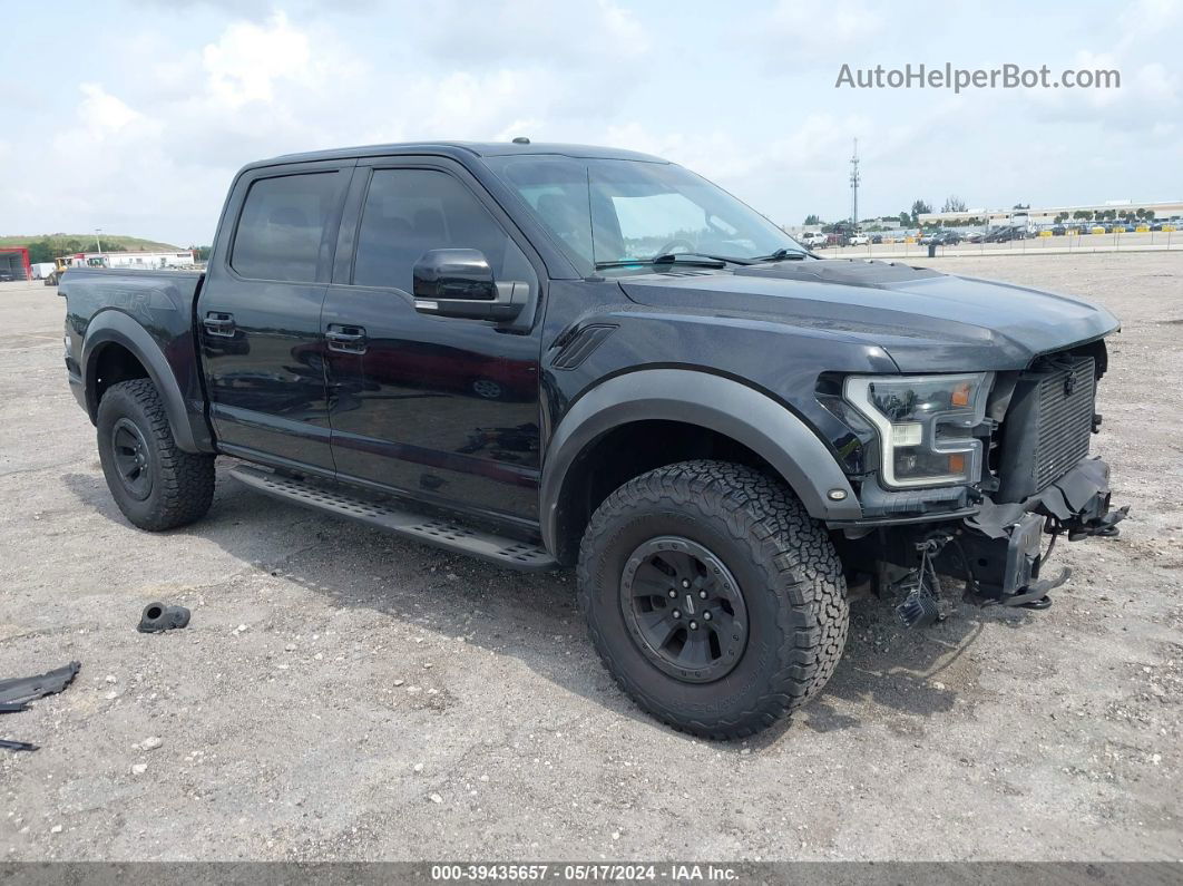 2017 Ford F-150 Raptor Black vin: 1FTFW1RG9HFC11950