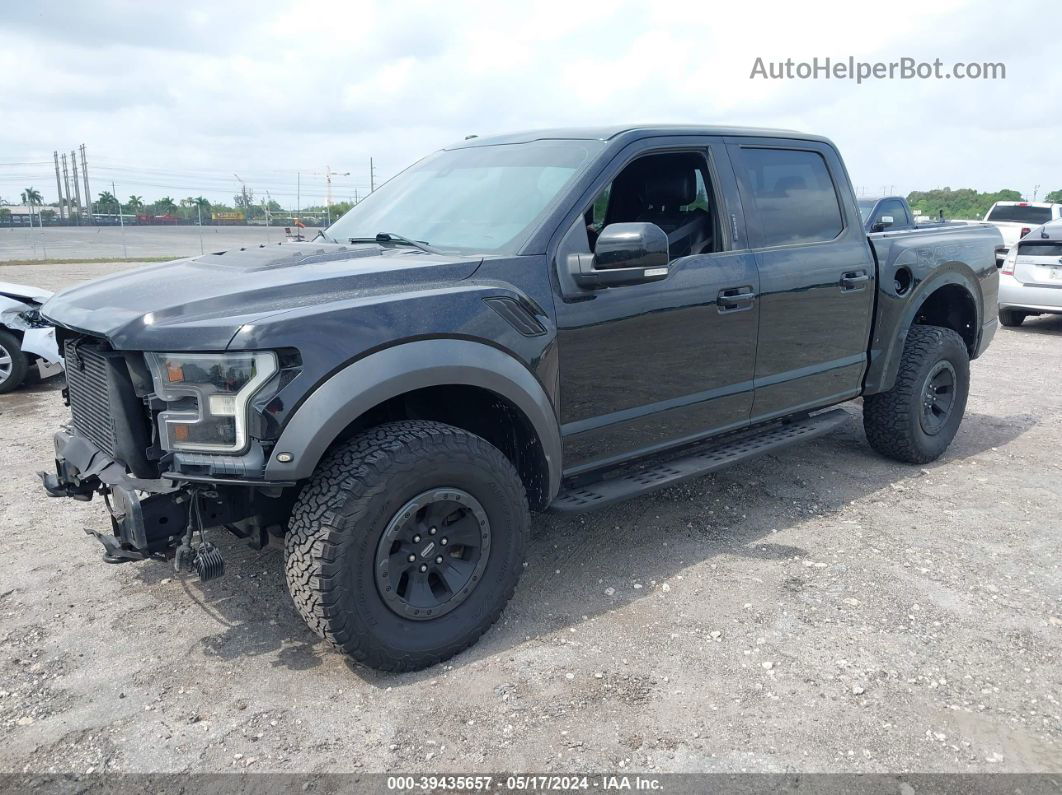 2017 Ford F-150 Raptor Black vin: 1FTFW1RG9HFC11950