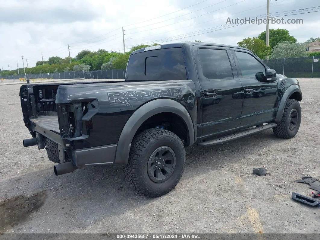 2017 Ford F-150 Raptor Black vin: 1FTFW1RG9HFC11950