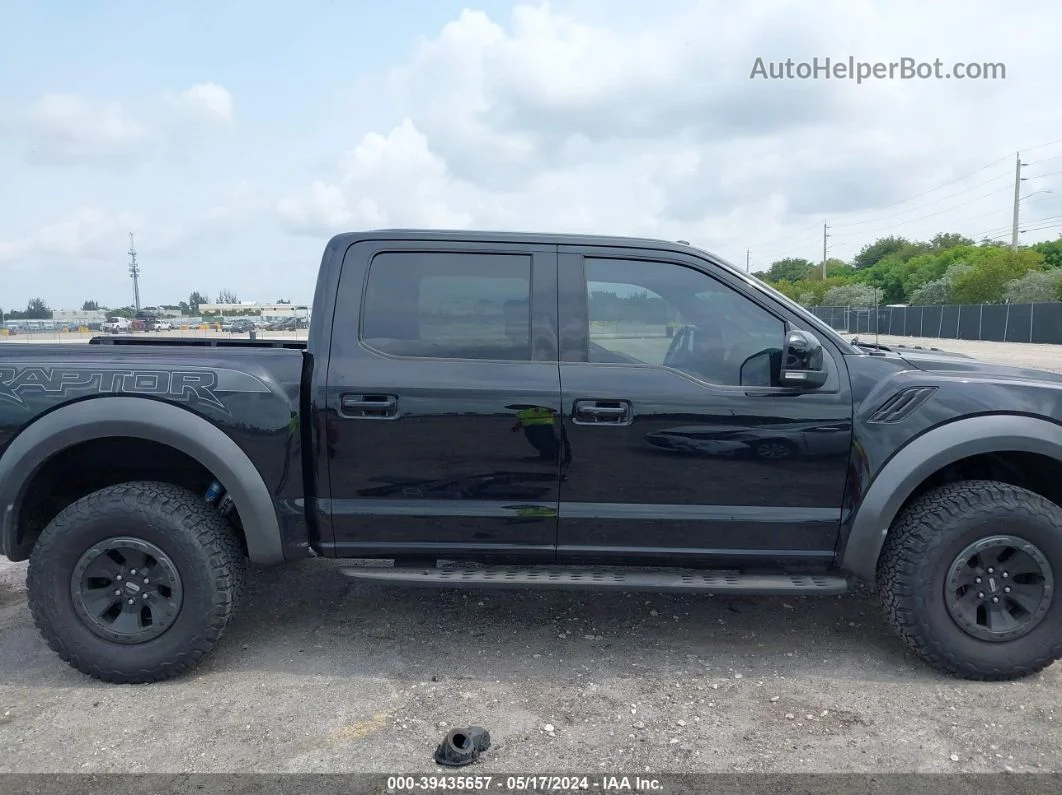 2017 Ford F-150 Raptor Black vin: 1FTFW1RG9HFC11950