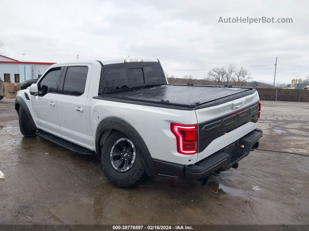 2018 Ford F-150 Raptor Белый vin: 1FTFW1RG9JFB71973