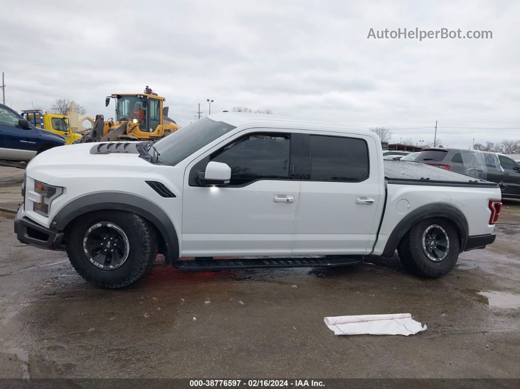 2018 Ford F-150 Raptor White vin: 1FTFW1RG9JFB71973