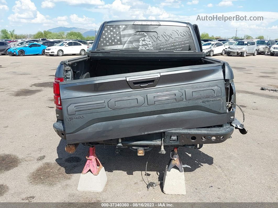 2019 Ford F-150 Raptor Gray vin: 1FTFW1RG9KFC87790