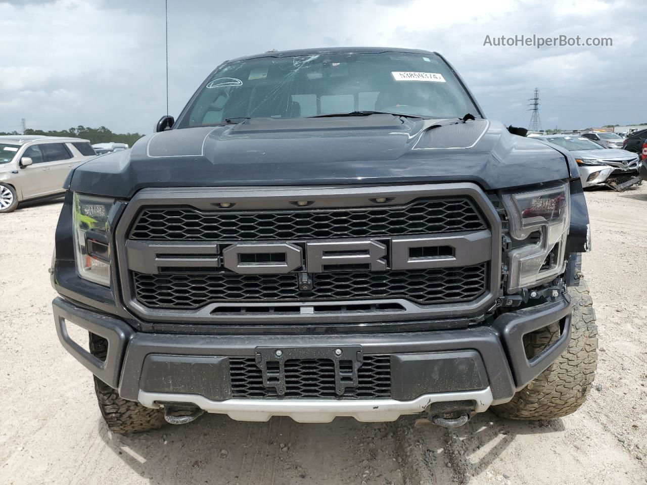 2019 Ford F150 Raptor Черный vin: 1FTFW1RGXKFB67903