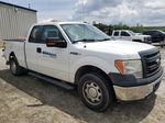 2014 Ford F150 Super Cab White vin: 1FTFX1CF0EKF78980