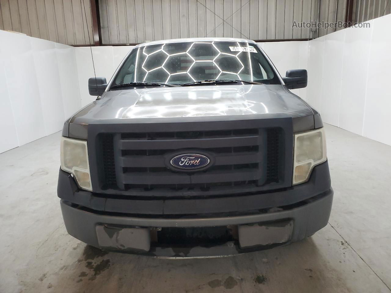 2011 Ford F150 Super Cab Gray vin: 1FTFX1CF2BFC06593