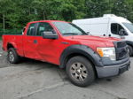 2011 Ford F150 Super Cab Красный vin: 1FTFX1CF4BKD92158