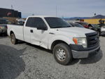 2014 Ford F150 Super Cab White vin: 1FTFX1CF6EKD15117