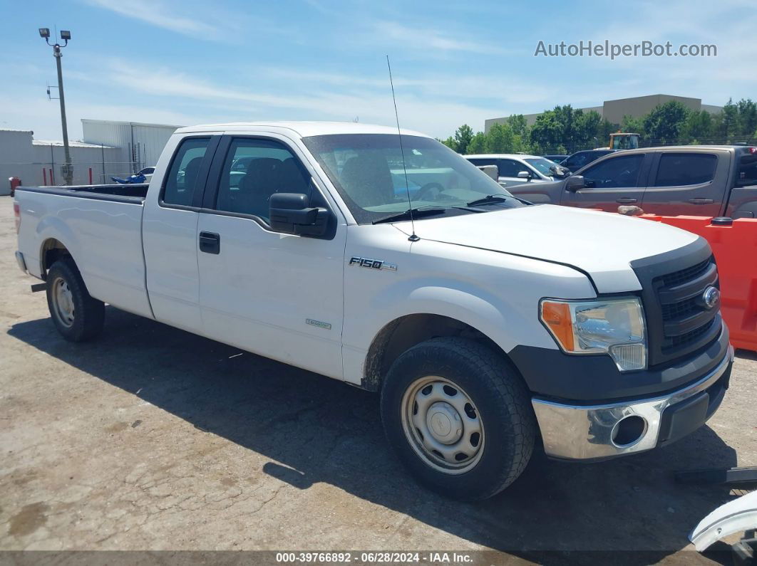 2014 Ford F-150 Xl White vin: 1FTFX1CT5EKE54046