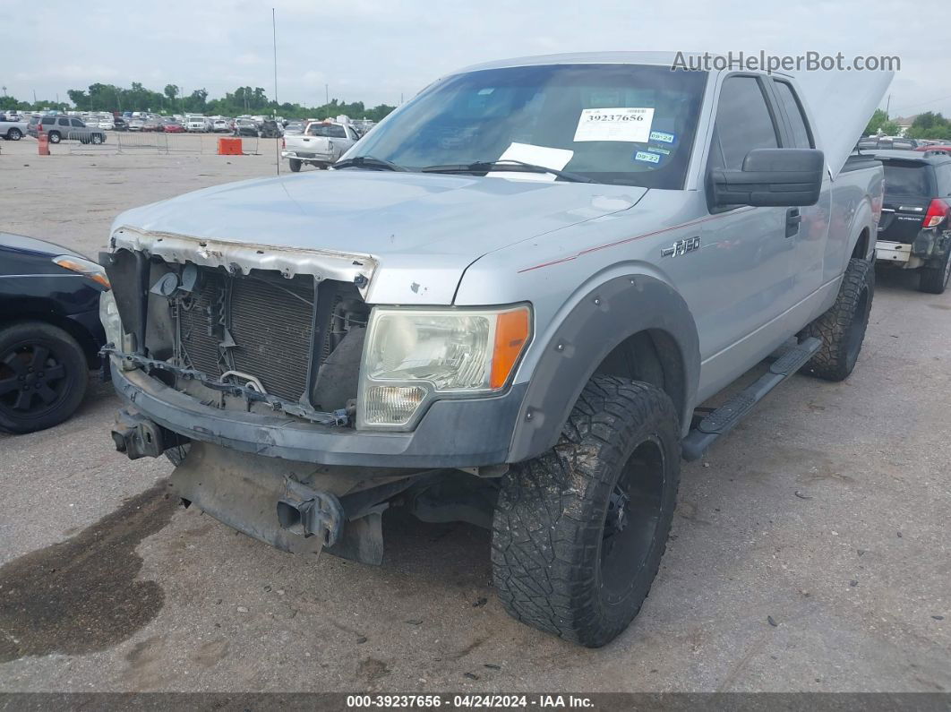 2010 Ford F-150 Fx2 Sport/lariat/xl/xlt Silver vin: 1FTFX1CV4AKE19316