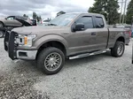 2019 Ford F150 Super Cab Коричневый vin: 1FTFX1E40KKD40022