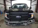 2018 Ford F150 Super Cab Black vin: 1FTFX1E50JKF44147