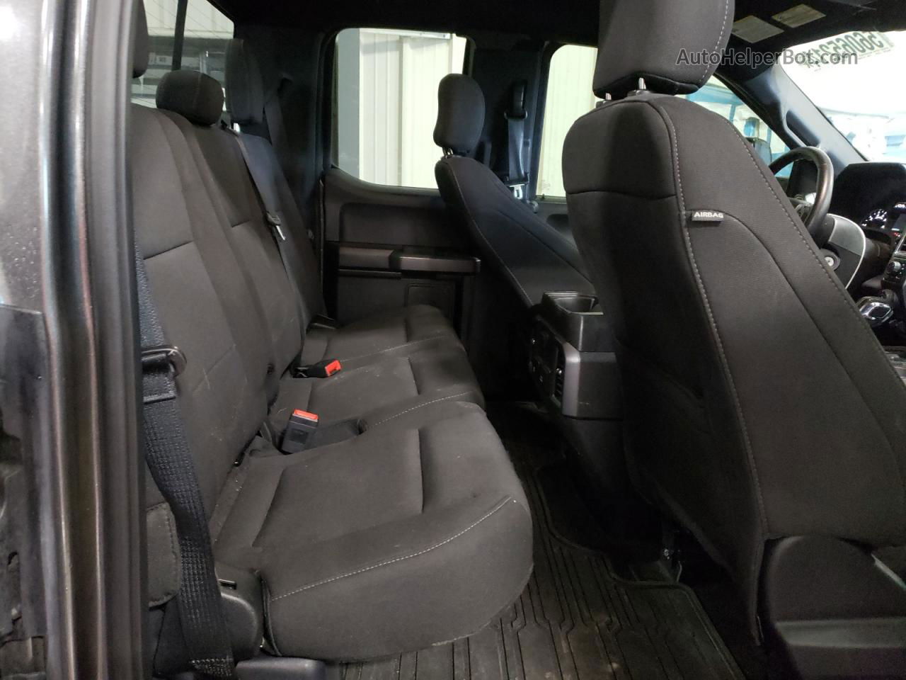 2018 Ford F150 Super Cab Gray vin: 1FTFX1E51JKF25204
