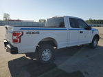 2019 Ford F150 Super Cab White vin: 1FTFX1E51KFB50361