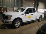 2019 Ford F150 Super Cab White vin: 1FTFX1E51KKC16317