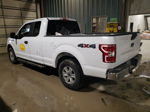 2019 Ford F150 Super Cab White vin: 1FTFX1E51KKC16317