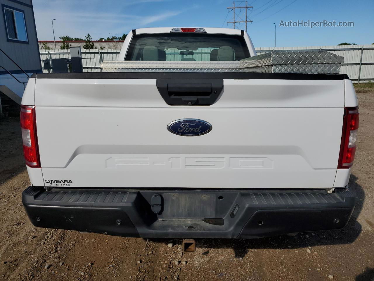 2018 Ford F150 Super Cab Белый vin: 1FTFX1E52JKC41029