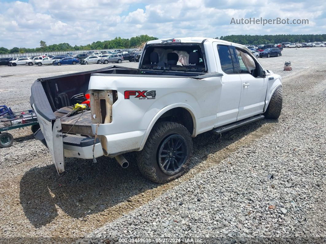 2019 Ford F-150 Xlt White vin: 1FTFX1E52KKD68736