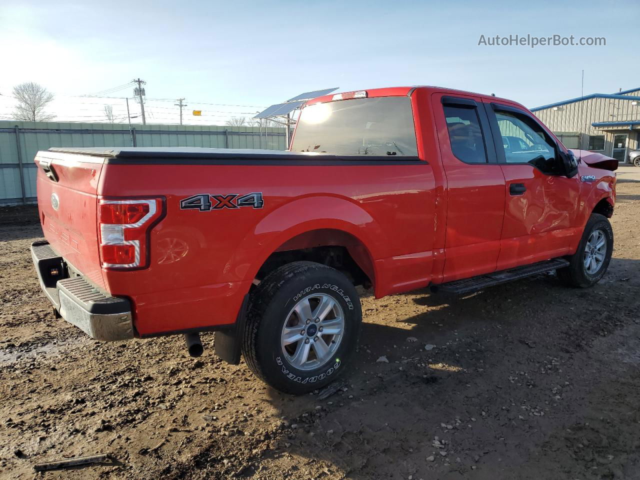 2020 Ford F150 Super Cab Red vin: 1FTFX1E55LFB83722