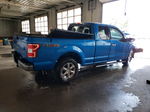 2019 Ford F150 Super Cab Синий vin: 1FTFX1E56KKE55362