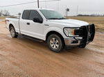 2019 Ford F150 Super Cab White vin: 1FTFX1E57KFA35067