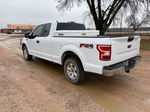 2019 Ford F150 Super Cab White vin: 1FTFX1E57KFA35067