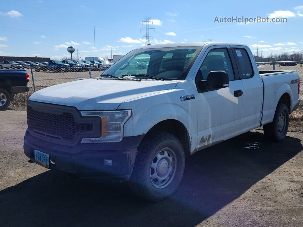 2019 Ford F-150 Xl White vin: 1FTFX1E57KKD18835