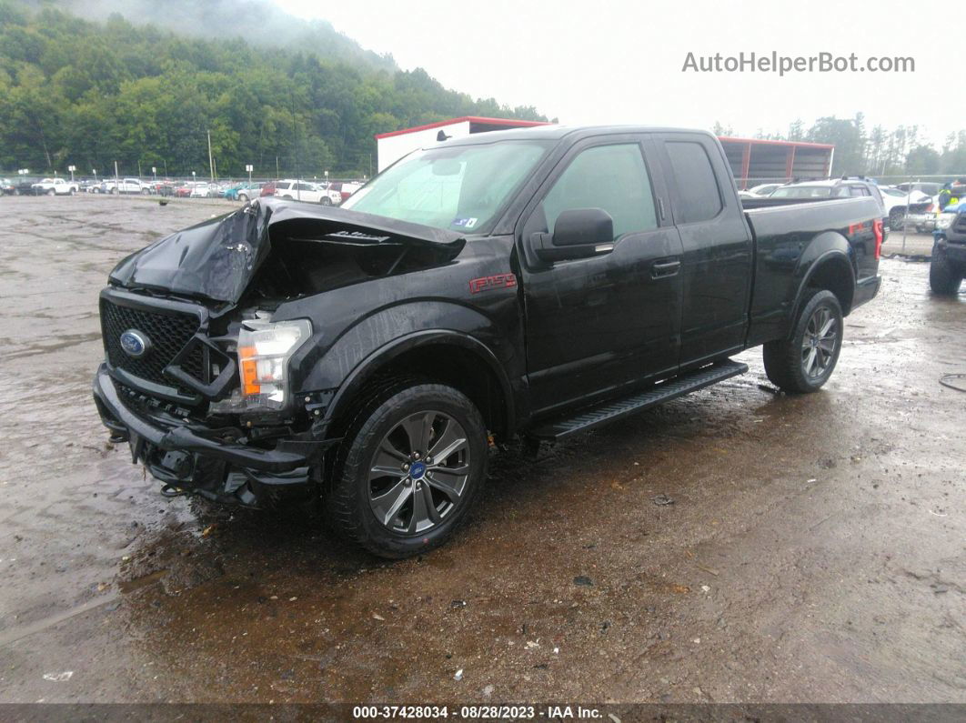 2018 Ford F-150 Xl/xlt/lariat Black vin: 1FTFX1E58JFB67785