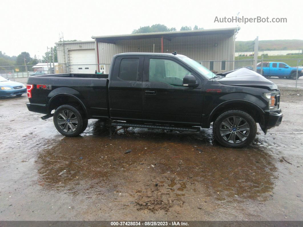 2018 Ford F-150 Xl/xlt/lariat Black vin: 1FTFX1E58JFB67785