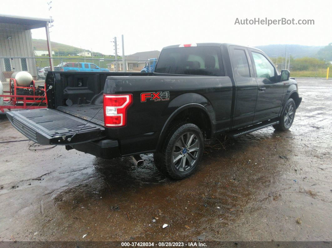 2018 Ford F-150 Xl/xlt/lariat Black vin: 1FTFX1E58JFB67785