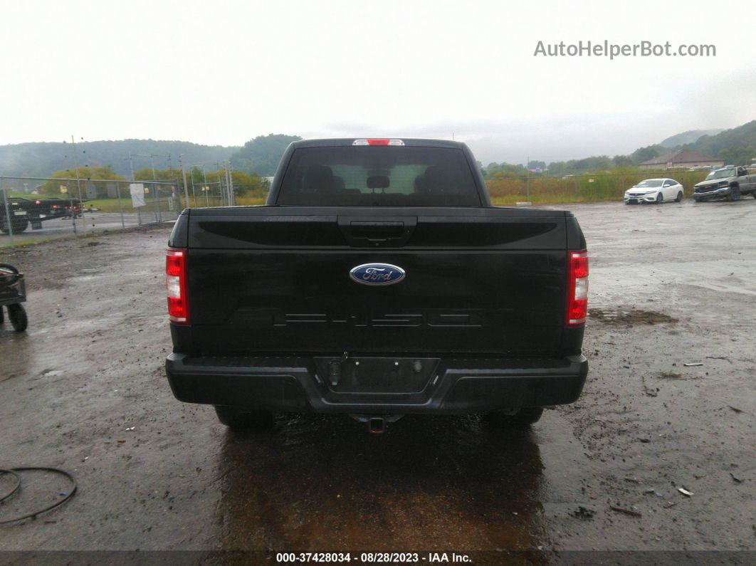 2018 Ford F-150 Xl/xlt/lariat Black vin: 1FTFX1E58JFB67785