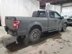 2018 Ford F150 Super Cab Gray vin: 1FTFX1E58JKC75931