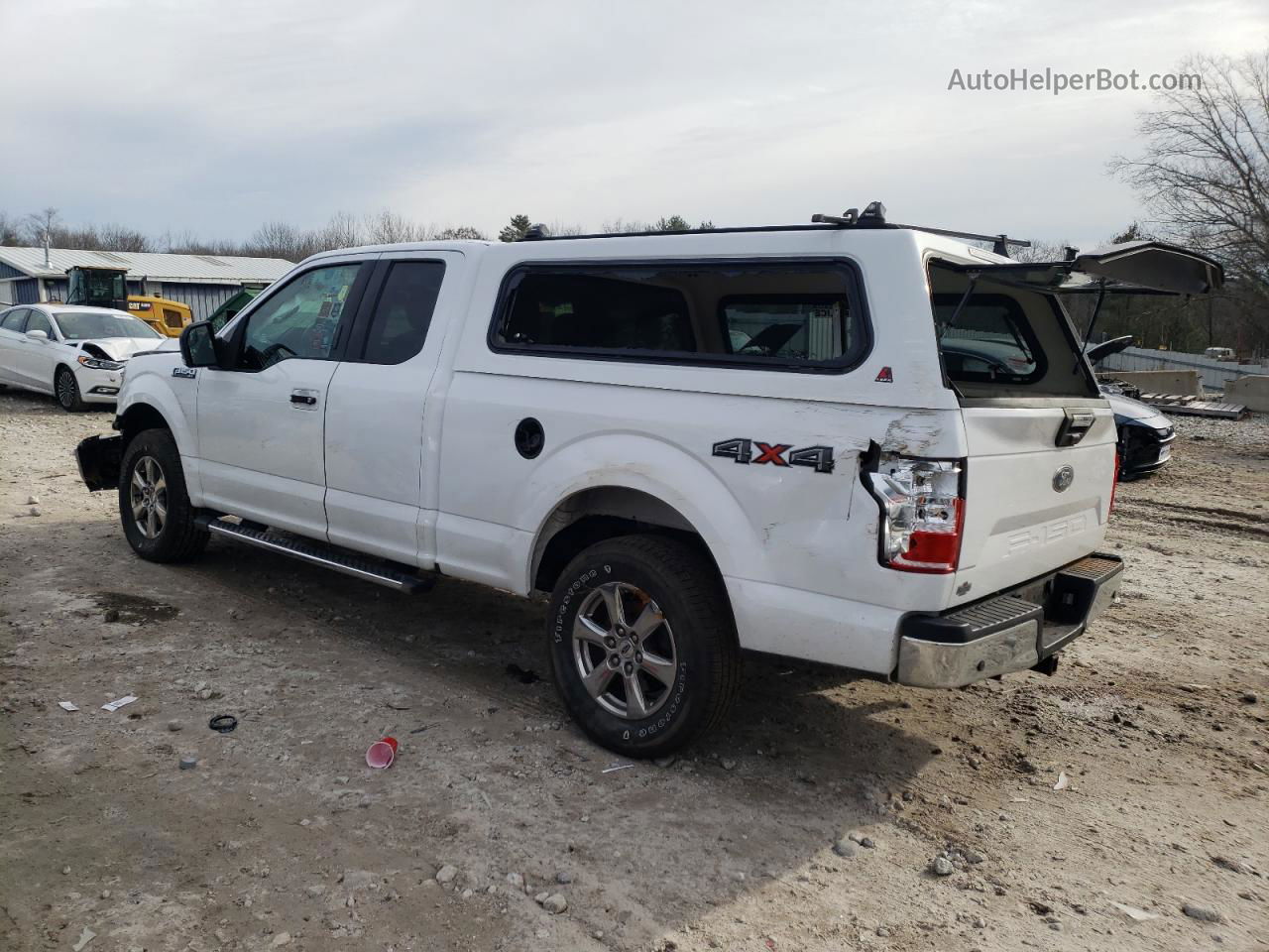 2019 Ford F150 Super Cab Белый vin: 1FTFX1E58KKC63795