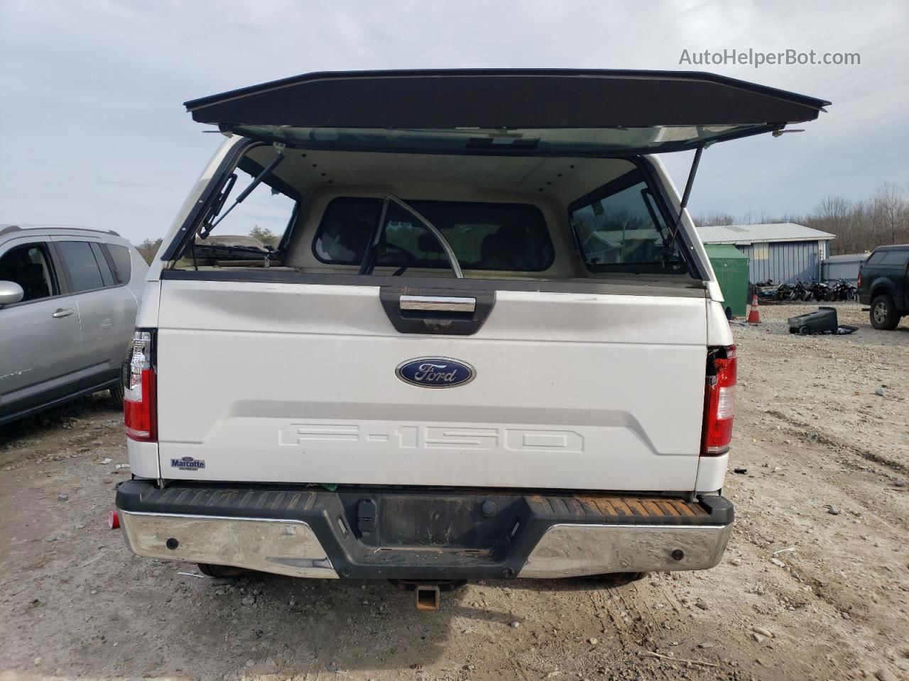 2019 Ford F150 Super Cab Белый vin: 1FTFX1E58KKC63795