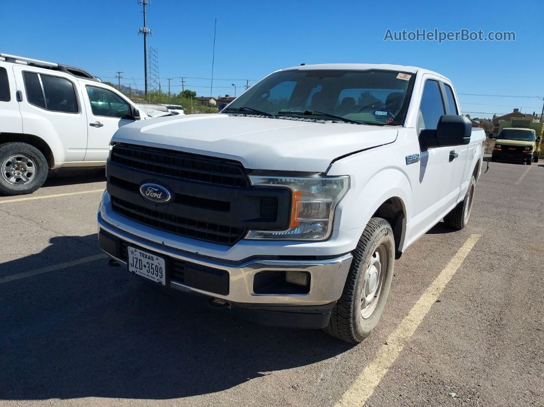 2018 Ford F-150 Lariat/xl/xlt Белый vin: 1FTFX1E59JKC32618