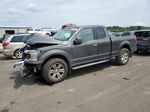 2018 Ford F150 Super Cab Gray vin: 1FTFX1E59JKE54740