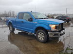 2020 Ford F150 Super Cab Blue vin: 1FTFX1E59LKD45858