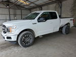 2018 Ford F150 Super Cab White vin: 1FTFX1E5XJFB62541