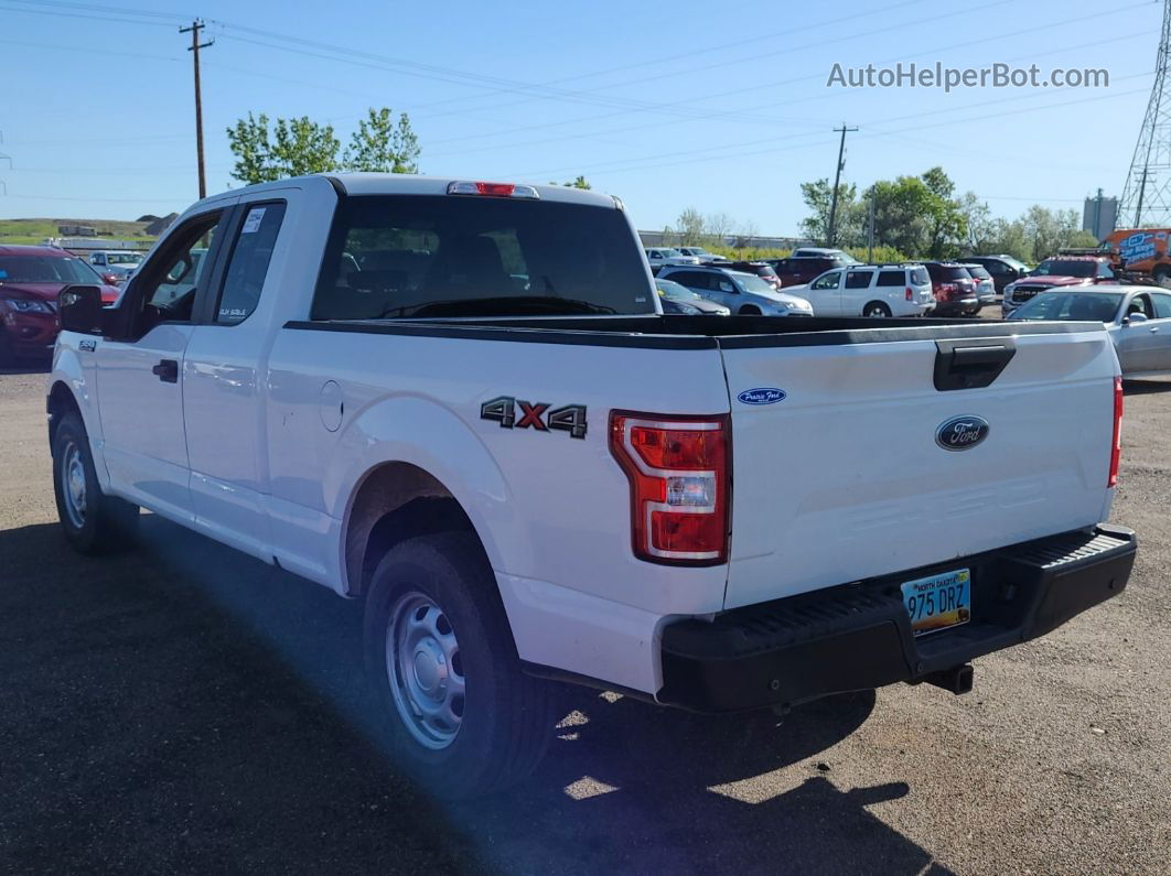 2019 Ford F-150 Xl White vin: 1FTFX1E5XKKD18831