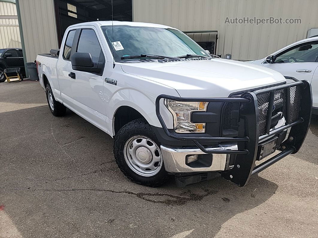 2017 Ford F-150 Xl White vin: 1FTFX1EF0HFA76626