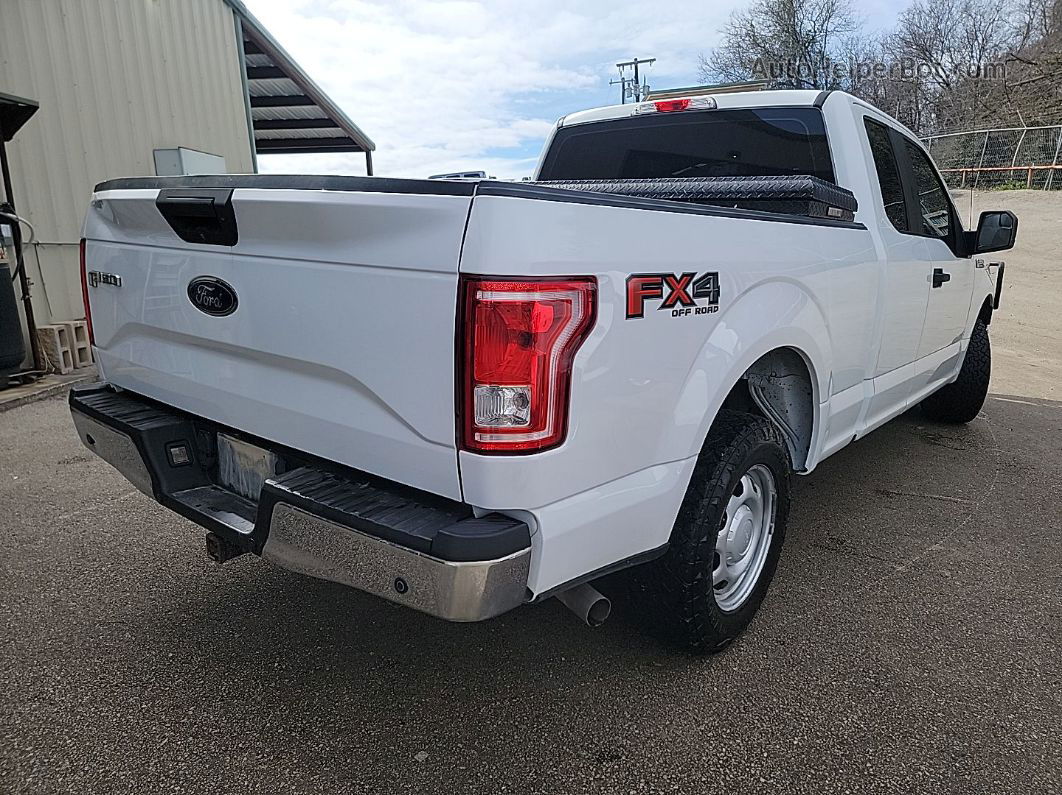 2017 Ford F-150 Xl White vin: 1FTFX1EF0HFA76626