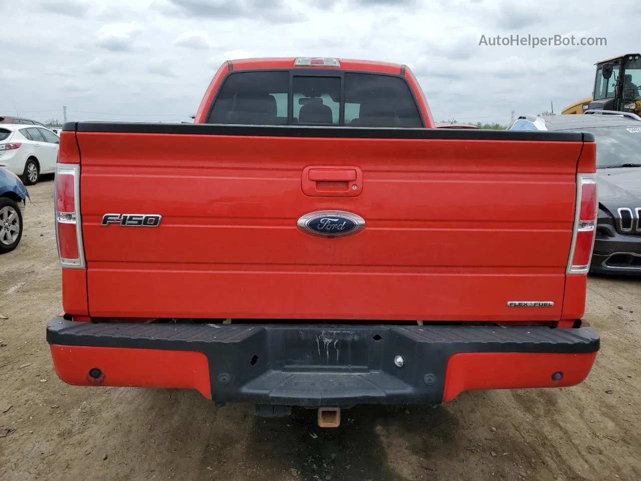 2011 Ford F150 Super Cab Red vin: 1FTFX1EF1BFA83706